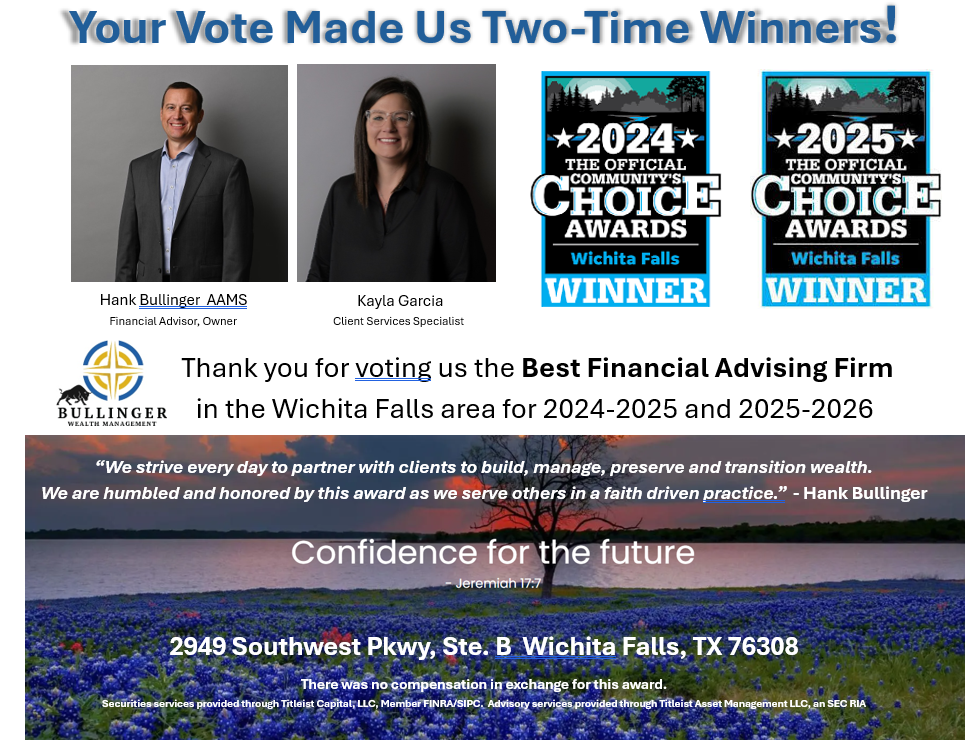 Wichita Falls Best Financial Advising Firm